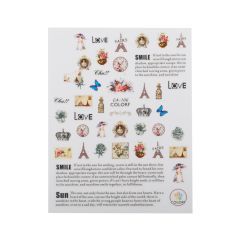 Наклейки для ногтей CA106