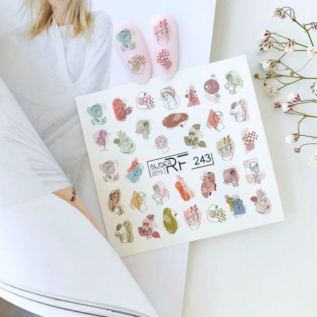 Слайдер для дизайна ногтей 243