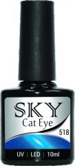 №518 Гель-лак 3-х фазный CAT EYE SKY GC 10мл, 20226018