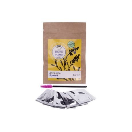 Масло усьмы для роста бровей Innovator Cosmetics, 10мл (комплект, 5 саше х 2 мл)