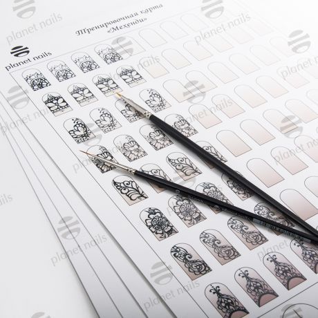 Тренировочная карта "Мехенди"