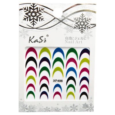 Фольгированные полоски "Color French"