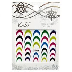 Фольгированные полоски "Color French"