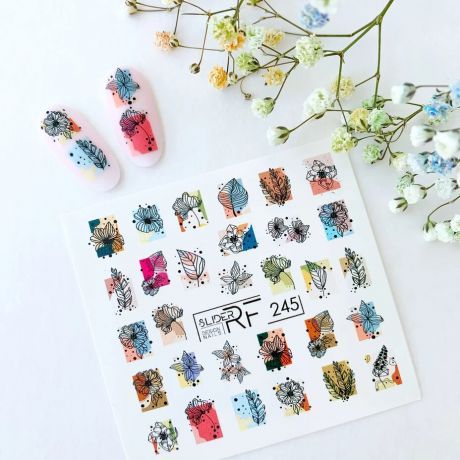 Слайдер для дизайна ногтей 245