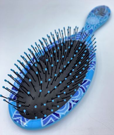 WETBRUSH BOHO CHIC Щетка для спутанных волос Бохо (синяя)