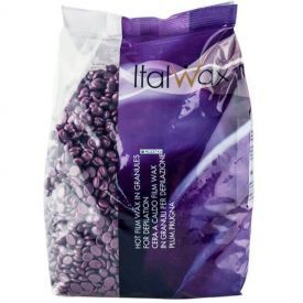 Воск для депиляции пленочный в гранулах "Слива" ITALWAX 1000 г