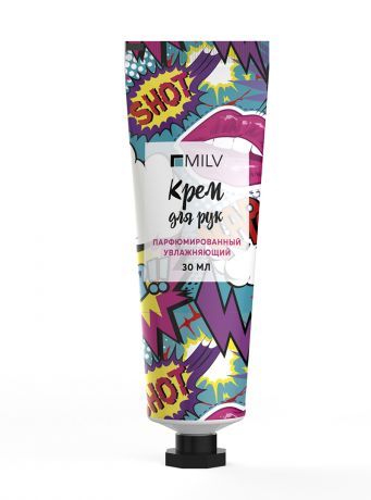 Крем Milv для рук увлажняющий "Маршмеллоу" 30 мл.