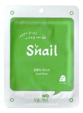 МЖ Cosmetics Маска для лица тканевая улиточная SNAIL   MASK 22гр