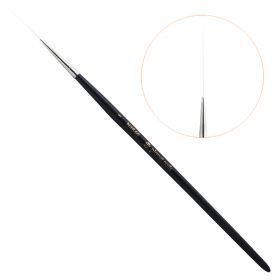 Кисть Planet Nails для дизайна волосок №1 (4646.1)