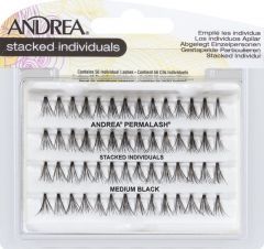 Ресницы пучковые безузелковые средние Andrea Natural Medium