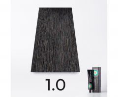 Краска для волос FarmaVita Suprema 1.0 черный, 60мл