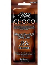 Крем для солярия “Choco Milk" 20 бронзаторов,15мл