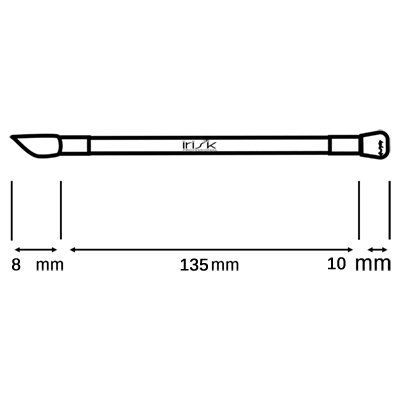 В511-02 Кисть для теней 2-хсторон. IRISK Brown