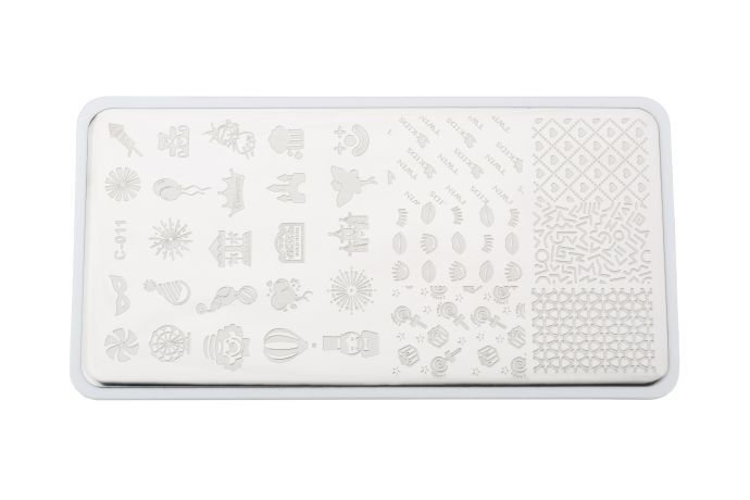 Пластина для стемпинга E.co Nails CO-11