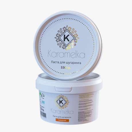 Сахарная паста для шугаринга Karamelka средняя 550 гр.