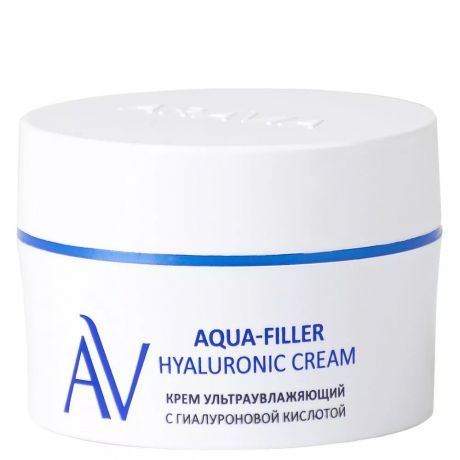 Крем ультраувлажняющий с гиалуроновой кислотой Aqua-Filler Hyaluronic "ARAVIA Laboratories", 50 мл