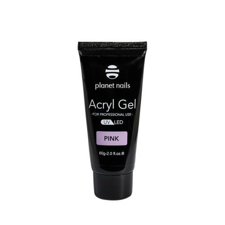 Гель Planet Nails Acryl Gel камуфлирующий розовый, 60гр