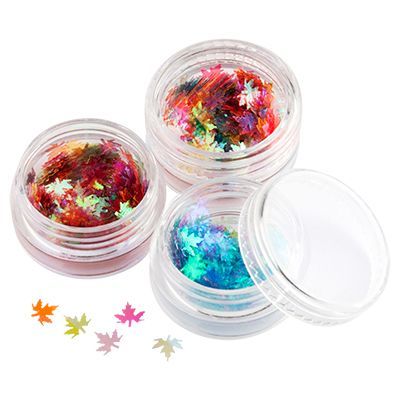 Декор Кленовый лист в баночке (05)