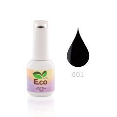 Гель-лак для ногтей E.co Nails Classic №001 10мл, черный