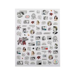 Наклейки для ногтей CA306