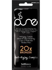 Крем для солярия масла облепихи, конопли, экстракт женьшеня, 20 бронзаторов SolBianca Pure 15мл