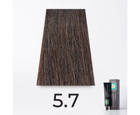 Краска для волос FarmaVita Suprema 5.7 средний коричневый кашемир, 60мл