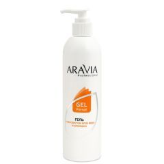 Гель перед депиляцией с алоэ вера и ромашкой ARAVIA Professional 300мл.