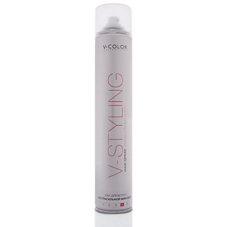 Лак для волос V-Color  V-STYLING EXTRA STRONG HOLD (4) 400мл