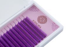 Ресницы Enigma микс 0,10/C+/7-13 mm "Фиолетовый" (16 линий)