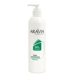 Гель перед депиляцией охлаждающий с маслом мятной камфоры ARAVIA Professional 300мл.