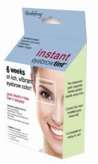 Краска-хна для бровей синтетическая коричневая Godefroy 15 капсул