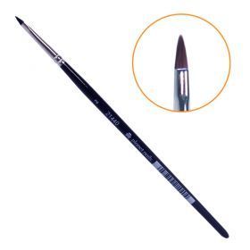 Кисть Planet Nails для дизайна овальная, короткая №2