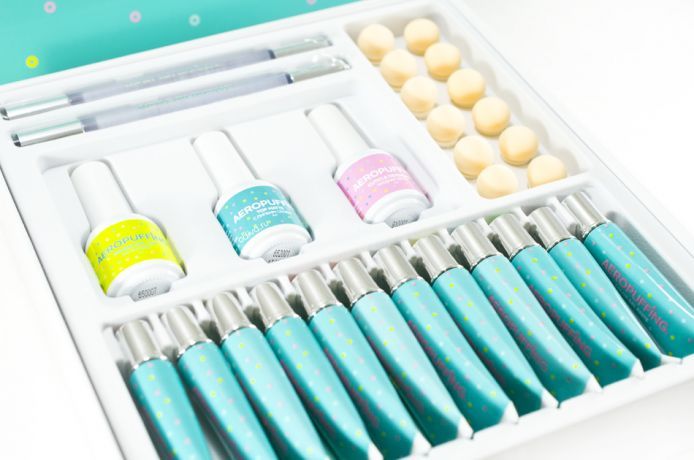 Набор для дизайна ногтей "AEROPUFFING"