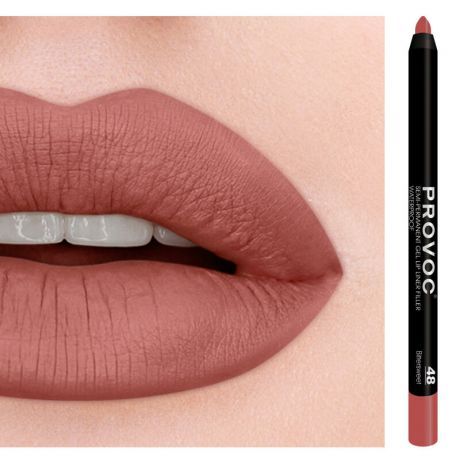 Гелевая подводка в карандаше для губ Provoc Gel Lip Liner №48