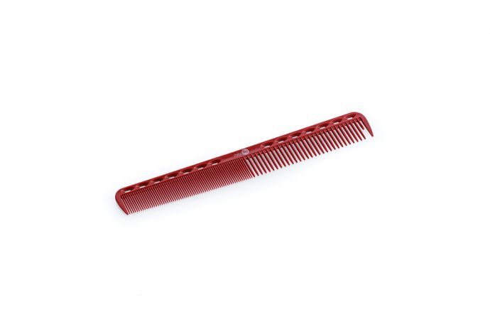 Расческа силикон, прямая комбинированная цв.Maroon 176*24мм арт.CP05101