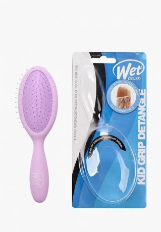 WET BRUSH KID GRIP PURPLE Щетка для волос специально для детей ( лаванда)