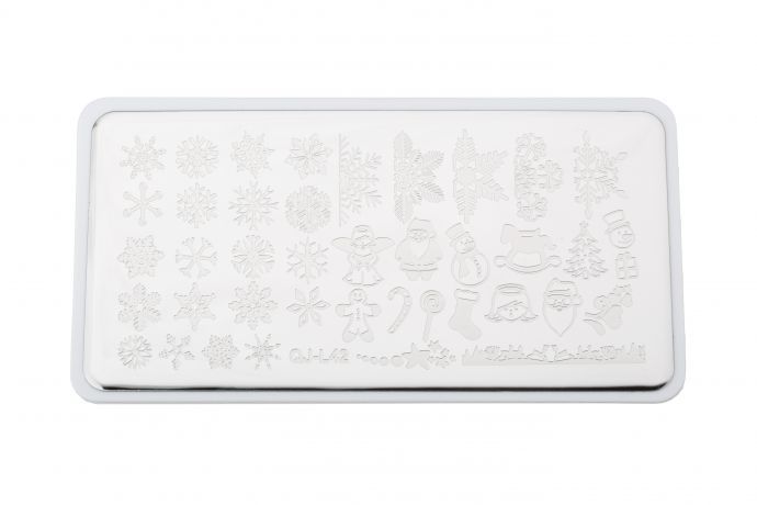 Пластина для стемпинга E.co Nails QJ-L42