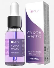 Масло для ногтей сухое укрепляющее Milv &quot;CHARM&quot; 15мл.