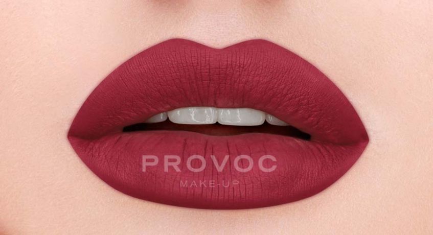 Гелевая подводка в карандаше для губ Provoc Gel Lip Liner №49 Sexy Scarlet