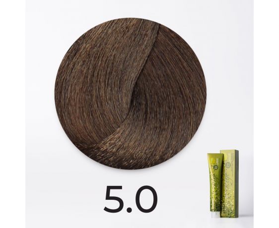 Краска для волос FarmaVita B.Life Color 5.0 Светло-каштановый, 100мл