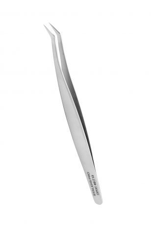 Пинцет профессиональный для ресниц (L-образный, 40') Staleks Expert 40 Type 13