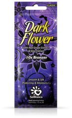 Крем для солярия с экстрактами винограда, алоэ,10  бронзаторов SolBianca Dark Flower 15 мл