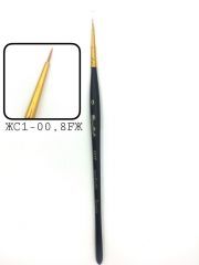 ЖС1-00,8FЖ Кисть синтет круглая 0 Кор. МАТ. Ф