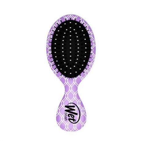 WET BRUSH LATTICA PURPLE Щетка для спутанных волос mini размера (фиолетовая) (L)