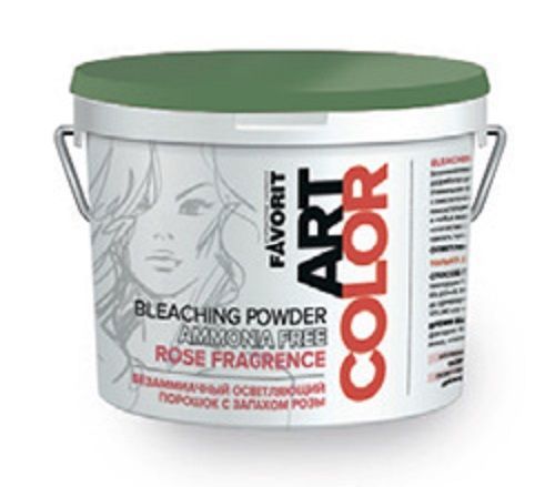 Порошок Favorit Art Color безаммиачный осветляющий 500гр.+банка с ложкой