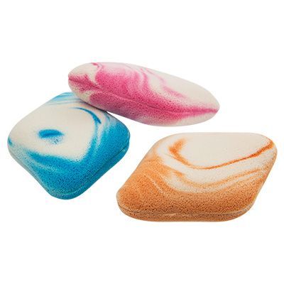 Спонж для макияжа ромбовидный Зефир