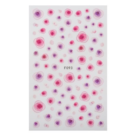 Наклейки для ногтей F093