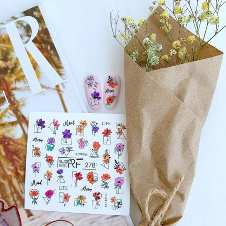 Слайдер для дизайна ногтей 278