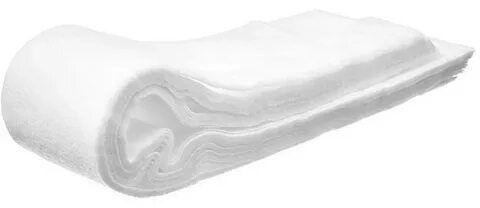 Воротнички 8х40 см белые, спанлейс, 100 шт в пачке