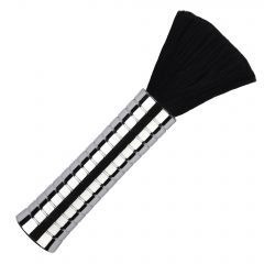 Кисть-сметка с искуств. мягким ворсом., длин. 20,5см. сербро apт.MNB015